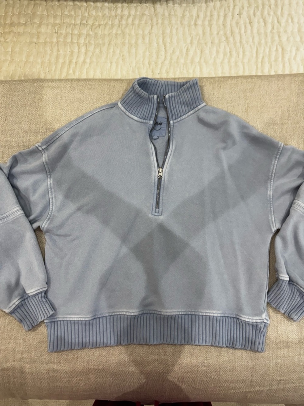 Aerie Sun's Out Quarter Zip Sweatshirt